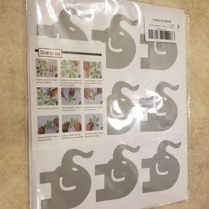 36 Set Elephant Wall Decor Stickers